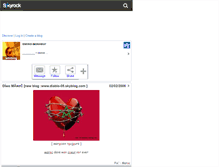 Tablet Screenshot of amiblog.skyrock.com