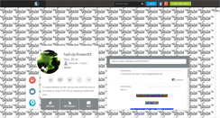 Desktop Screenshot of hell-dj-flower83.skyrock.com