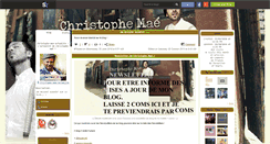 Desktop Screenshot of christophe-mae-actualite.skyrock.com