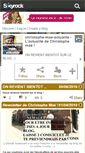 Mobile Screenshot of christophe-mae-actualite.skyrock.com