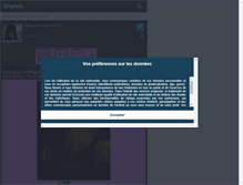 Tablet Screenshot of magalie26700.skyrock.com