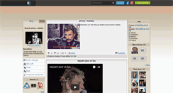 Desktop Screenshot of johnny---halliday.skyrock.com