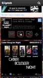 Mobile Screenshot of cyber-bougzer-night.skyrock.com