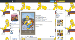 Desktop Screenshot of biloutesimpsons.skyrock.com