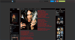 Desktop Screenshot of my-goth-life.skyrock.com