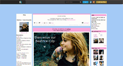 Desktop Screenshot of beatrice-cdp.skyrock.com