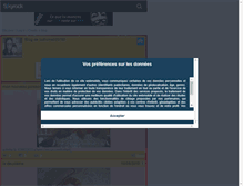 Tablet Screenshot of ludivine020789.skyrock.com