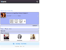 Tablet Screenshot of anne-hudg.skyrock.com