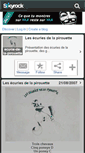 Mobile Screenshot of ecurie-de-la-pirouette.skyrock.com