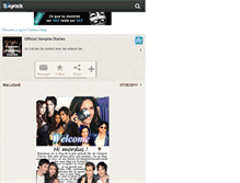 Tablet Screenshot of forever-vampire-diaries.skyrock.com