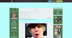 Desktop Screenshot of justin--drew--fiction.skyrock.com