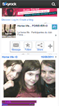 Mobile Screenshot of horse-lifeforever.skyrock.com