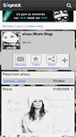 Mobile Screenshot of elissablog-officiel.skyrock.com