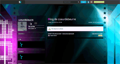 Desktop Screenshot of coeurdebeurre.skyrock.com