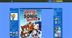 Desktop Screenshot of les-aventure-de-sonic.skyrock.com