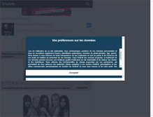 Tablet Screenshot of mandy-rock.skyrock.com