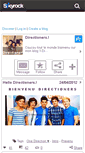 Mobile Screenshot of 1-directioners.skyrock.com