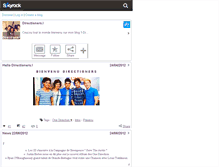 Tablet Screenshot of 1-directioners.skyrock.com