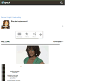 Tablet Screenshot of angies-world.skyrock.com