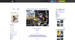 Desktop Screenshot of fandemotocross.skyrock.com