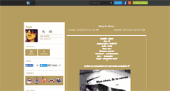 Desktop Screenshot of kmye.skyrock.com