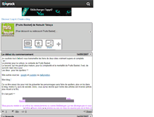 Tablet Screenshot of fruitsxbasket.skyrock.com