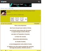 Tablet Screenshot of coopadombruguieres.skyrock.com