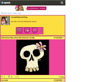 Tablet Screenshot of chaninette.skyrock.com