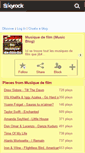 Mobile Screenshot of 0o-musique-de-film-0o.skyrock.com