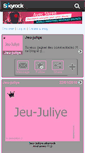 Mobile Screenshot of jeu-juliye.skyrock.com