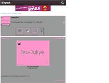 Tablet Screenshot of jeu-juliye.skyrock.com