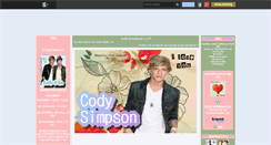 Desktop Screenshot of beautiful-cody-simpson.skyrock.com