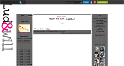 Desktop Screenshot of ludmilla-x.skyrock.com