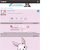 Tablet Screenshot of jewelpet.skyrock.com