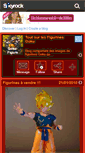 Mobile Screenshot of goku-figure.skyrock.com