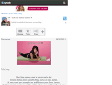 Tablet Screenshot of gomez---selena16.skyrock.com