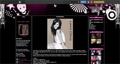 Desktop Screenshot of lana-davis.skyrock.com