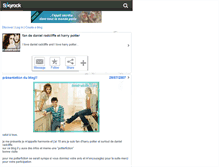 Tablet Screenshot of danielradcliffe28.skyrock.com