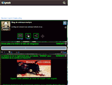 Tablet Screenshot of animaux-martyrs.skyrock.com