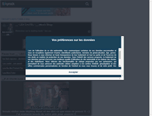 Tablet Screenshot of lea-castel--zik.skyrock.com