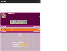 Tablet Screenshot of ame-musicale.skyrock.com