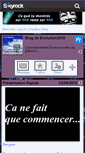 Mobile Screenshot of evolution2010.skyrock.com