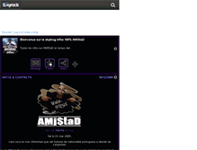 Tablet Screenshot of amistad-infos.skyrock.com