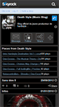 Mobile Screenshot of dj-death-style.skyrock.com