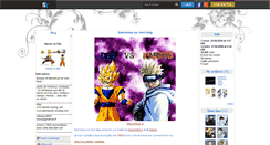 Desktop Screenshot of naruto-vs-dbz.skyrock.com