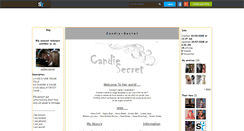 Desktop Screenshot of candie-secret.skyrock.com