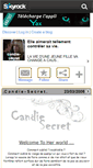 Mobile Screenshot of candie-secret.skyrock.com