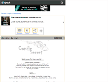 Tablet Screenshot of candie-secret.skyrock.com