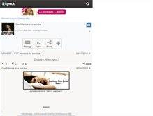Tablet Screenshot of confidence-tres-privee.skyrock.com