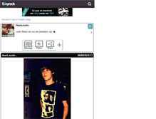 Tablet Screenshot of heartjustin.skyrock.com